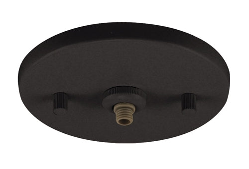 Juno Track Lighting 902 QJ BLA Flat Quick Jack MonoPoint for use with Remote Transformers, Black Finish