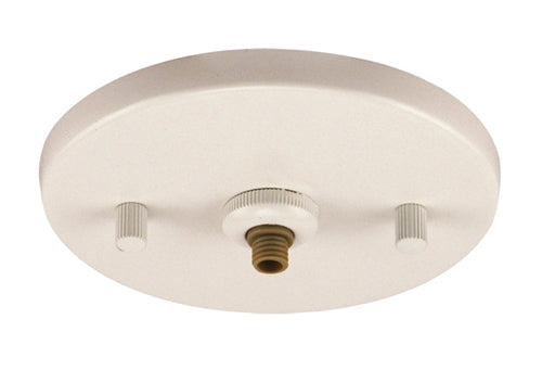 Juno Track Lighting 902 QJ WHA Flat Quick Jack MonoPoint for use with Remote Transformers, White Finish