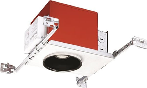Juno Lighting IC4ALFW 10LM 35K 90CRI SP 120 FRPC 4" IC LED Fire-Rated Internally Adjustable New Construction LED Downlight New Construction Housing, 1000 Lumens, 3500K, 90 CRI, Spot Distribution, 120V Forward/ Reverse Phase Cut, 5% Dim