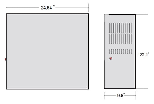 Juno Iota IIS 750 120/277 90M HE SD 3ZONE DR3 AI SC 750 Watt Emergency Inverter for CA Title 20, 120-277V, 90 Minutes Emergency Operation, Self-Diagnostic