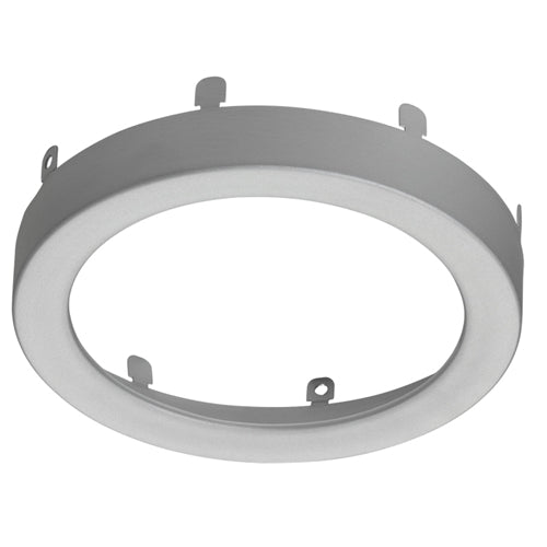 Juno Lighting JSFTRIM 5IN SN Recessed Lighting 5" LED Round SlimForm Accessory Trim, Satin Nickel Finish