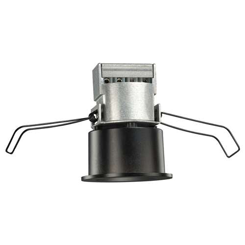 Juno MD1LG2 RD 03LM 30K 80CRI FL BL Recessed Lighting 2-1/4" Mini LED Downlight 3000K Flood Beam Spread, Black Finish