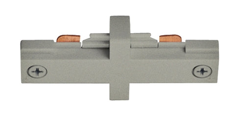Juno Track Lighting R23SL (R23 SL) Trac Lites Miniature Straight Connector, Silver Color