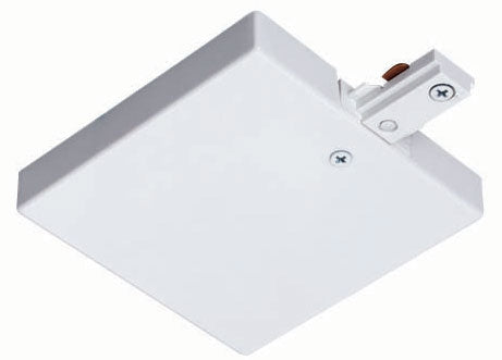 Juno Track Lighting R36WH (R36 WH) Trac Lites T-Bar End Feed, White Color