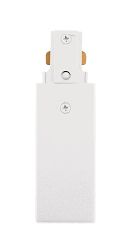 Juno Track Lighting R38WH (R38 WH) Trac Lites End Feed Connector, White Color