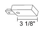 Juno Track Lighting R38WH (R38 WH) Trac Lites End Feed Connector, White Color