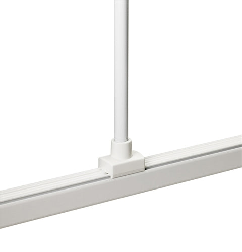 Juno HD Commercial Track Lighting SP4P-WH (SP4P WH) 277V 2-Circuit/2-Neutral, HTEK Universal Suspension Coupler, White Color