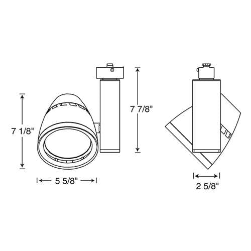 Juno Track Lighting T265L G2 40K 90CRI PDIM SP WH Trac Master Fixture 36W Gen 2 Conix II Dimmable LED, 4000K Color Temperature, 90 CRI, Spot, White Finish
