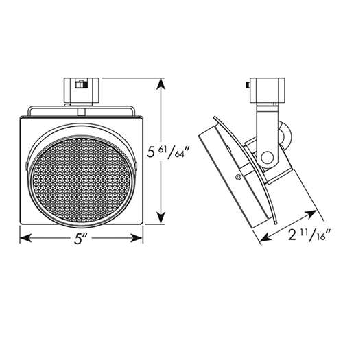 Juno T272L G2 30K SPW PDIM FL SL THCL1SL Track Lighting 15W Avant Garde Arc L Generation 2, 3000K Color Temperature, SpectralWhite, Phase Dimmable, Flood, Silver Finish,