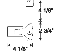 Juno Track Lighting T362BL (T362 BL) Open Back Gimbal - Line Voltage 50W PAR20, Black Color