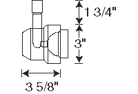 Juno Track Lighting TL191BL (TL191 BL) Trac 12 Studio II 50W MR16 Bulb, Black Color