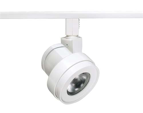 Juno Track Lighting TL252L 30K 80CRI SP WH Cylindra 13W Dimmable LED Trac 12 Track Fixture 3000K, Spot, White Finish
