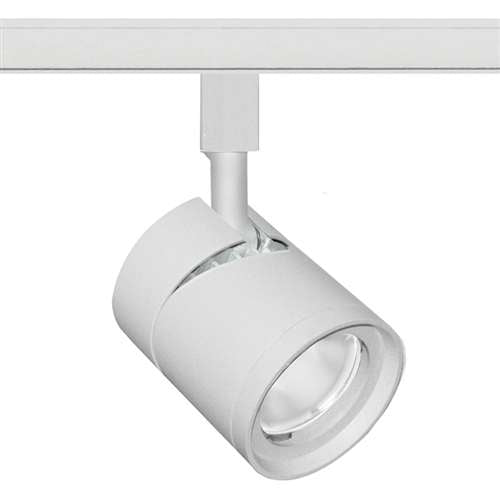 Juno Track Lighting TL381L 35K 80CRI FL WH 13W 12V LED Cylinder Spotlight, 80 CRI, 3500K, Flood, White Finish