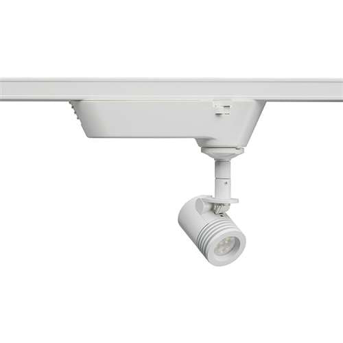 Juno Track Lighting TQJ114 G2 35K 80CRI SP WH 12V Quick Jack LED Mini-Cylinder Spotlight 6W, 3500K, Spot, White Finish