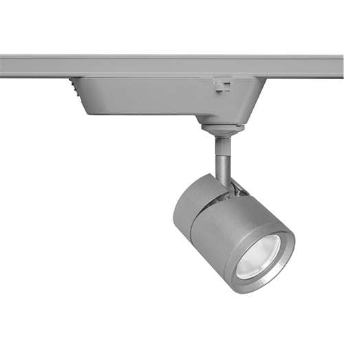 Juno Track Lighting TQJ381L 27K 80CRI FL STN 13W 12V Quick Jack LED Cylinder Spotlight, 80 CRI, 2700K, Flood, Satin Nickel Finish
