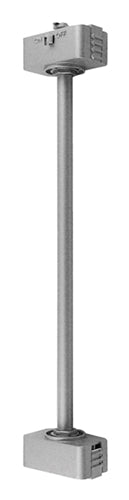 Juno Track Lighting TW12WA-SL (TEW 12IN SL WA) 12" Line Voltage Extension Wand for Fixture with Wide Adapter, Silver Color