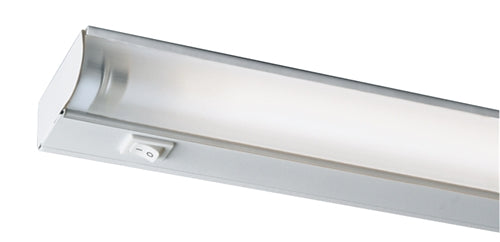 Juno Undercabinet Lighting UFL46-WH (UFL46 WH) 46" 28W T5 HE Lamp, 3000K Fluorescent Undercabinet Fixture, White Finish