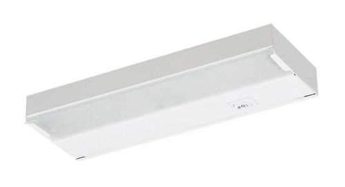 Juno Undercabinet Lighting ULX109-WH 9" 20W 12V Low Voltage 1-Lamp Xenon Bi-Pin Lamp, Economy Xenon Undercabinet Fixture, White Finish