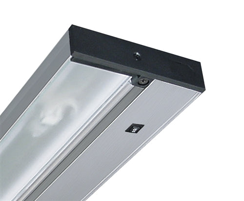 Juno Undercabinet Lighting UPF46-SL 46" 28W T5 HE Lamp, 3000K Pro Fluorescent Undercabinet Fixture, Silver Finish