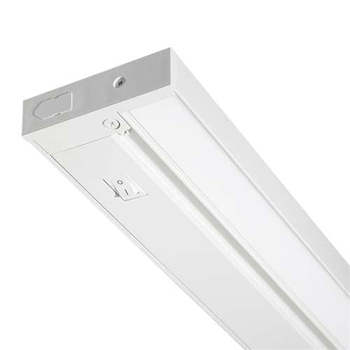 Juno Undercabinet Lighting UPS22 30K 90CRI WH OC 22" Dimmable Pro-Series SoftTask LED, 3000K, with Occupancy Sensor with Switch, Direct Wire, Designer White Finish