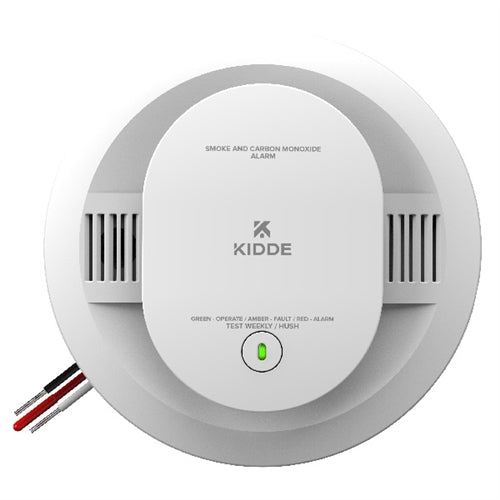 Kidde 30CUAR-V Hardwired Combination Smoke and Carbon Monoxide Detector with Interconnected Alarm LED Warning Lights and Voice Alerts (Upgraded to CUACFEX-V)