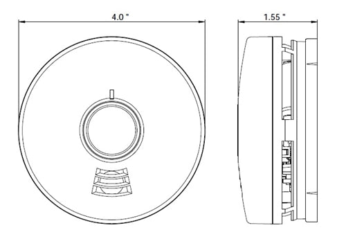 Kidde i1040 Micro 10-Year Sealed Battery Smoke Alarm (Upgraded to 20SD10)