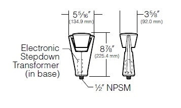 Kim Lighting EL270BL 120V 20W-50W MR16 Halogen Die-Cast Aluminum Landscape Light, Ravenna Lowlighter Style, Black Finish