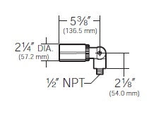Kim Lighting KLV200BL 12V Low Voltage 20W-50W MR11 Halogen Directional Die-Cast Aluminum Landscape Light, Round Hood Style, Black Finish
