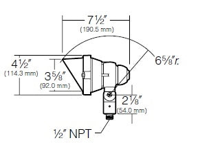 Kim Lighting KLV725VG 12V Die-Cast Brass Landscape Light, Scarab Style, 20W-75W MR16 Halogen, Verde Green Patina Finish