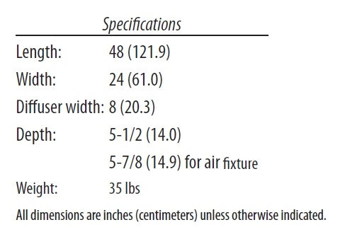Lithonia 2AVL4 50L MDR EZ1 LP840 2x4 LED Recessed Troffer 4983 Lumens 61 Watt 4000K