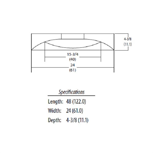 Lithonia 2FSL4 40L EZ1 EL14L LP835 2x4 LED Recessed Troffer 4327 Lumens 33 Watt 3500K Battery Backup