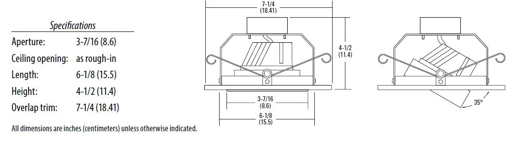 Lithonia 6G1BN LED 620 Lumens, 6 inch LED Recessed Downlight, 3000K, 80 CRI, Brushed Nickel, Less Medium Base Socket Adapter