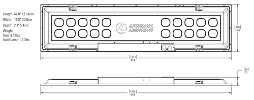 Lithonia CPX 1X4 ALO7 SWW7 M4 1'X4' Switchable LED Flat Panel, 3500K/4000K/5000K Switchable Color Temperature, 120-277