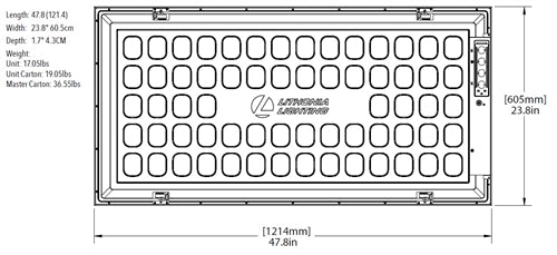 Lithonia CPX 2X4 ALO8 SWW7 M2 2'X4' Switchable LED Flat Panel, 3500K/4000K/5000K Switchable Color Temperature, 120-277