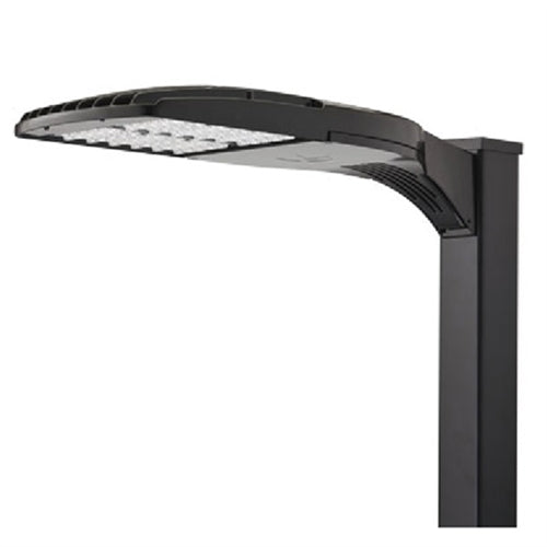 Lithonia DSX1 LED P7 40K TFTM 480 SPA PIRH DDBXD G1 LED Area Light, P7 Forward Optics, 4000K, Forward Throw Medium Distribution, 480V, Square Pole Mounting, High/Low Motion/ Ambient Sensor, Dark Bronze, Generation 1