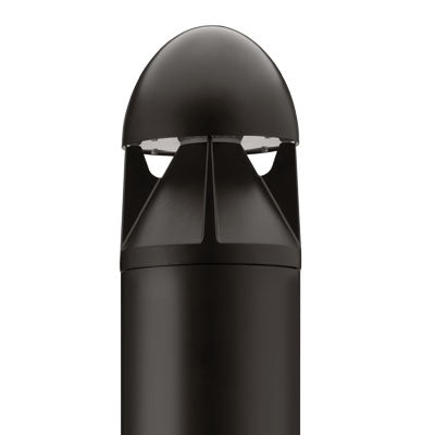 Lithonia DSXB LED 16C 350 40K SYM 347 DBLBXD 16 LEDs D-Series Architectural Bollard Area Light, Symmetric Distribution, 350mA, 4000K, 347V, Textured Black Finish
