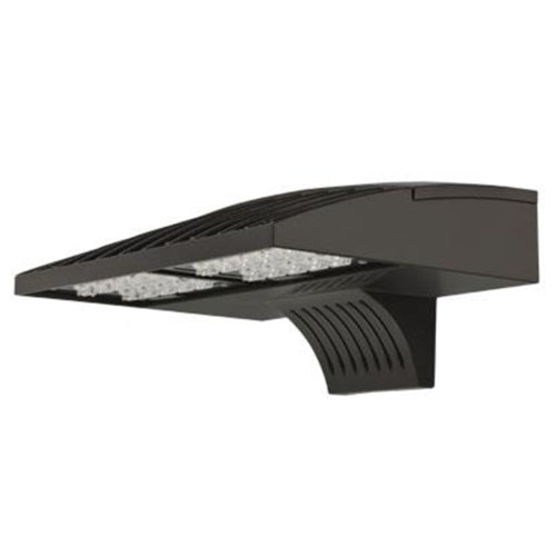 Lithonia DSXW1 LED P4 30K 70CRI T4M MVOLT SRM DDBXD LED Wall Light, 4300 Lumens, 3000K, 70 CRI, Type 4 Distribution, 120-277V, Surafe Mounting Bracket, Dark Bronze
