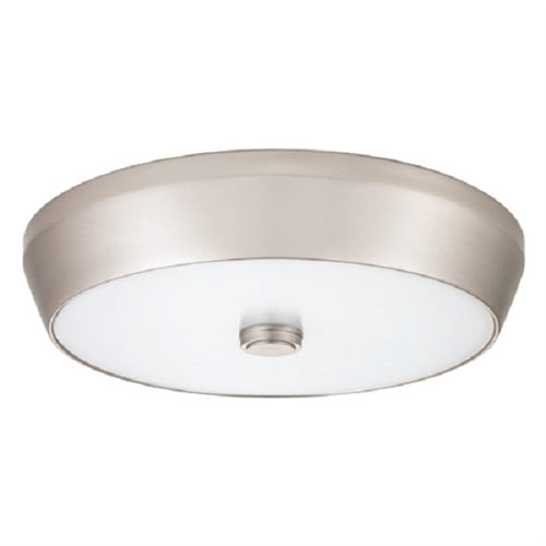 Lithonia FMDDHL 14 20840 BN M4 23 Watts 1650 Lumens LED Indoor Ceiling 14 inches Round Flush Mount Brushed Nickel 3000K