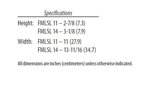 Lithonia FMLSL 11 14840 M4 16 Watts 1100 Lumens LED Indoor Ceiling 11 inches Low Profile Square Flush Mount White Finish 4000K