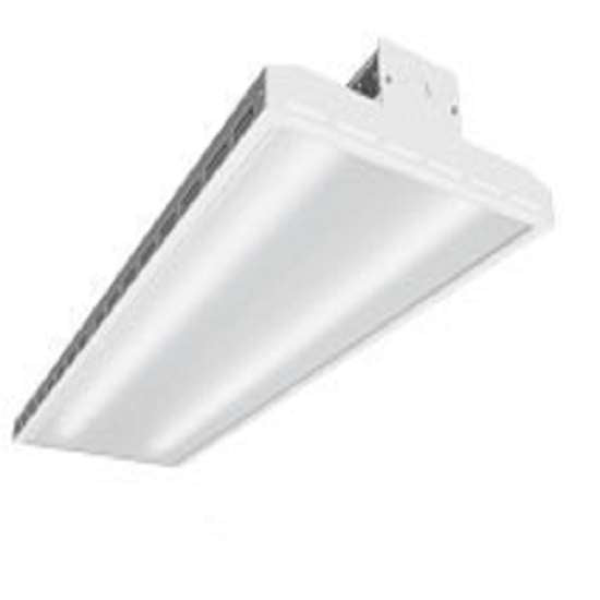 Lithonia IBHST 9000LM SD080 MD 347 OZ10 30K 90CRI MB 84W Solid Top LED High Bay Light, 9000 Lumens, Semi-Diffuse Acrylic, Medium Distribution, 347V, Osram, 0-10V Dimming, 3000K, 90 CRI, Matte Black Finish