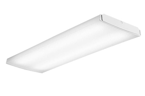 Lithonia LBL4W 6500LM 80CRI 30K MIN1 ZT MVOLT E7W Rectangular Wide Wraparound LED Light, 6500 Lumens, 3000K, Dims to 1%, eldoLED 0-10V Dimming, 120-277V, 7W Emergency Battery Pack