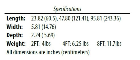 Lithonia LSIX 4FT 4000LM 80CRI 40K FFR SWL MIN1 ZC MVOLT MW NLTAIR2 APIR 4' LED Troffer, 4000 Lumens, 80 CRI, 4000K, Extruded Flat Frame, Satin White, Dims to 1%, 0-10V Driver, 120-277V, Matte White, Occ Sensing with Passive Infrared