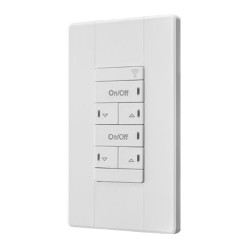 Lithonia RPODBA DX BK G2 Battery-Powered Wall Switch, Single Pole, On/Off Control, Black, Generation 2