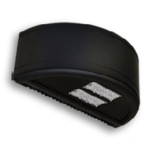 Lithonia WSR LED P3 30K SR4 MVOLT DDBXD 40W LED Architectural Wall Sconce, Type IV Distribution, 120-277V, Surface Mount, Dark Bronze Finish