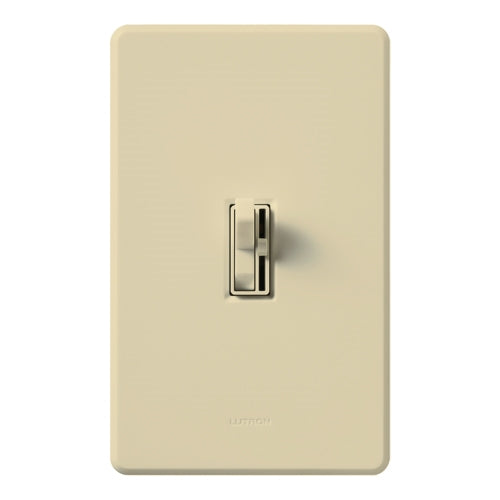 Lutron AY-600PH-IV Ariadni 600W Incandescent / Halogen Single Pole Preset Dimmer in Ivory