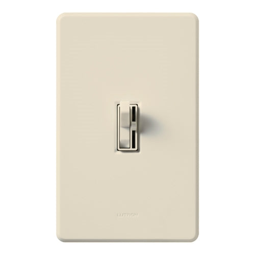 Lutron AY-600PH-LA Ariadni 600W Incandescent / Halogen Single Pole Preset Dimmer in Light Almond