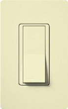 Lutron CA-4PSNL-AL Claro 15A 4-Way Switch with Locator Light in Almond