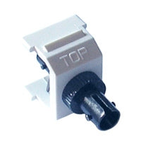 Lutron CON-1F-ST-WH Connector, Fiber Jack ST style in White