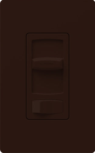 Lutron CTCL-153P-BR Skylark Contour 600W Incandescent, 150W CFL or LED Single Pole / 3-Way Dimmer in Brown