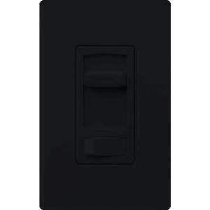 Lutron CTCL-153PH-BL Skylark Contour 600W Incandescent, 150W CFL or LED Single Pole / 3-Way Dimmer in Black